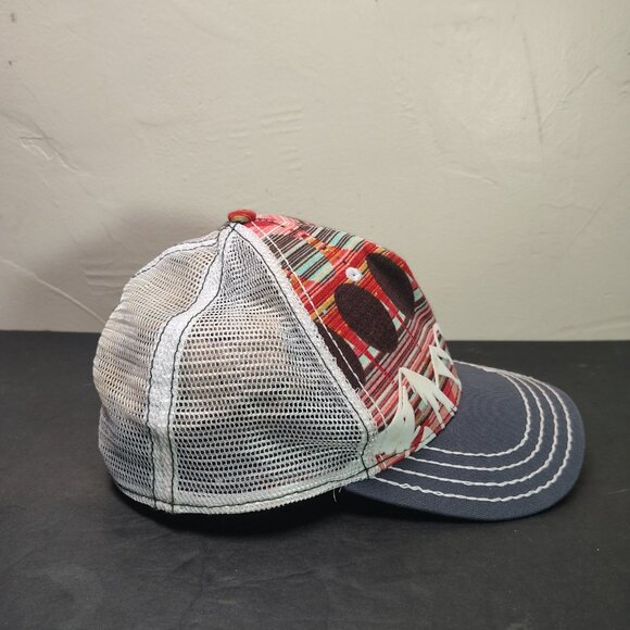 Pistil McKinley Trucker Hat Cap Snap Back Adjustable Mesh Mountain Aztec Logo - Picture 4 of 10